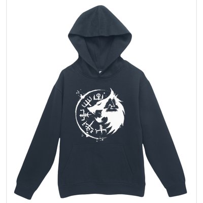 Fenrir Wolf Fenris Wolf Viking Vegvisir Valknut Urban Pullover Hoodie