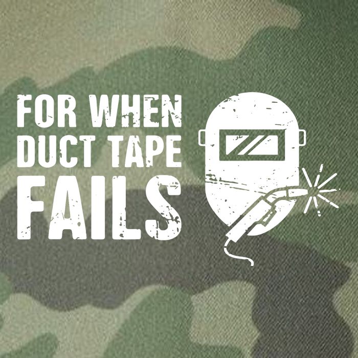 Funny Welder For When Duct Tape Fails Welding Premium Legacy Tie Dye Trucker Hat