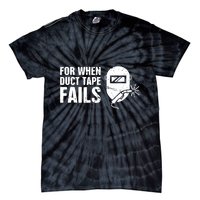 Funny Welder For When Duct Tape Fails Welding Premium Tie-Dye T-Shirt