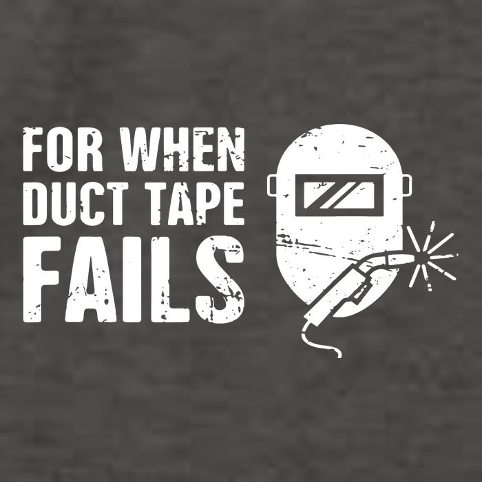 Funny Welder For When Duct Tape Fails Welding Premium Vector Backpack