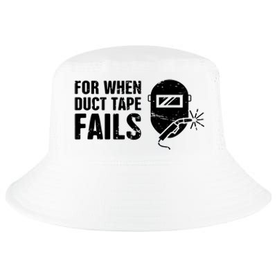 Funny Welder For When Duct Tape Fails Welding Premium Cool Comfort Performance Bucket Hat