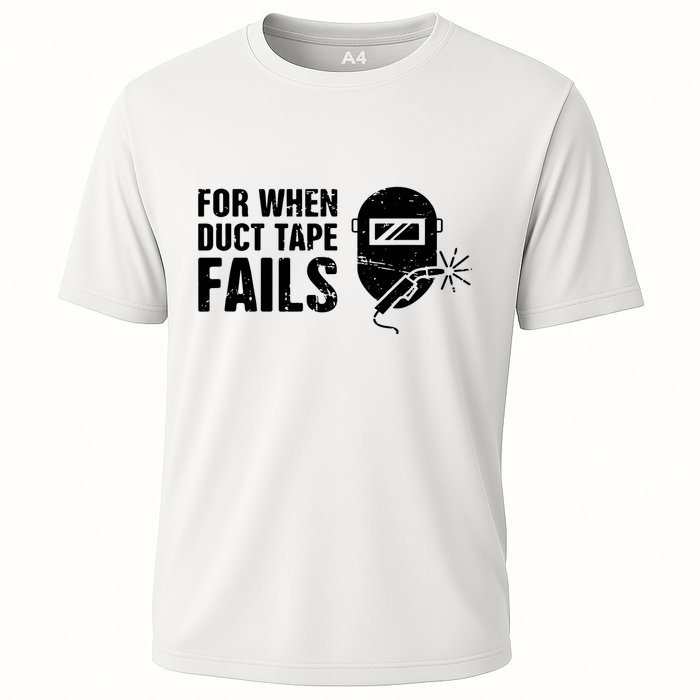 Funny Welder For When Duct Tape Fails Welding Premium Performance Shirt