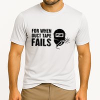 Funny Welder For When Duct Tape Fails Welding Premium Performance Shirt