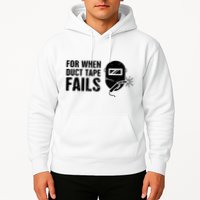 Funny Welder For When Duct Tape Fails Welding Premium Hoodie