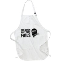 Funny Welder For When Duct Tape Fails Welding Premium Apron