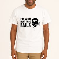 Funny Welder For When Duct Tape Fails Welding Premium Tall T-Shirt
