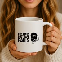 Funny Welder For When Duct Tape Fails Welding Premium Mug