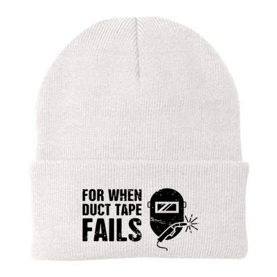 Funny Welder For When Duct Tape Fails Welding Premium Beanie