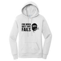 Funny Welder For When Duct Tape Fails Welding Premium Women's Pullover Hoodie