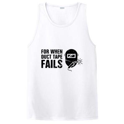 Funny Welder For When Duct Tape Fails Welding Premium PosiCharge Competitor Tank