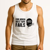 Funny Welder For When Duct Tape Fails Welding Premium Tank Top