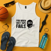 Funny Welder For When Duct Tape Fails Welding Premium Tank Top
