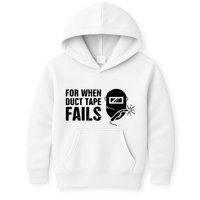 Funny Welder For When Duct Tape Fails Welding Premium Kids Hoodie