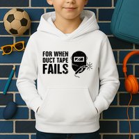 Funny Welder For When Duct Tape Fails Welding Premium Kids Hoodie