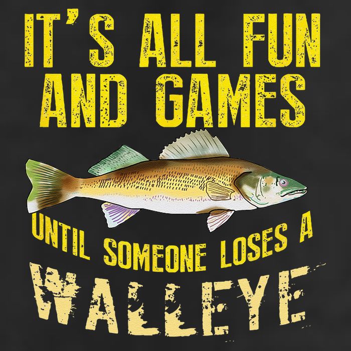 Funny Walleye Fishing Freshwater Fish Graphic Adult Drive Performance Visor