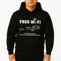 Free Wifi Funny 100 Days Of School Mathematics Calculation Hoodie
