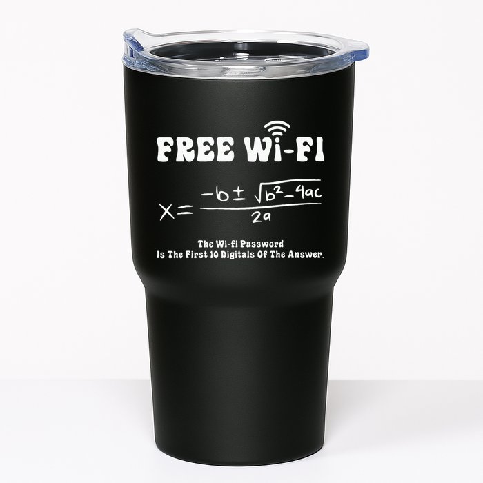 Free Wifi Funny 100 Days Of School Mathematics Calculation Tumbler