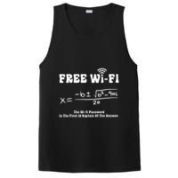 Free Wifi Funny 100 Days Of School Mathematics Calculation PosiCharge Competitor Tank
