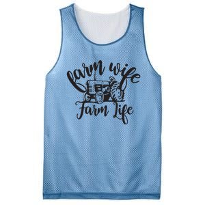 Farm Wife Farm Life Farmer Wife Mesh Reversible Basketball Jersey Tank