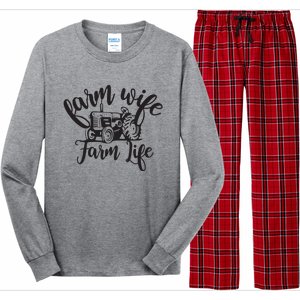 Farm Wife Farm Life Farmer Wife Long Sleeve Pajama Set