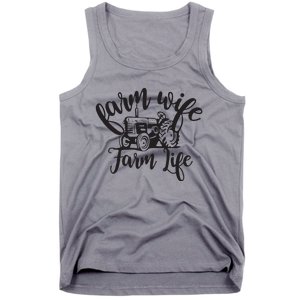 Farm Wife Farm Life Farmer Wife Tank Top