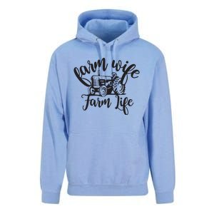 Farm Wife Farm Life Farmer Wife Unisex Surf Hoodie