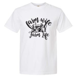 Farm Wife Farm Life Farmer Wife Garment-Dyed Heavyweight T-Shirt