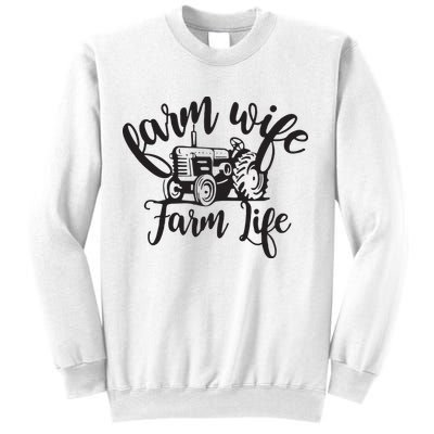 Farm Wife Farm Life Farmer Wife Sweatshirt