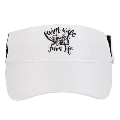 Farm Wife Farm Life Farmer Wife Adult Drive Performance Visor
