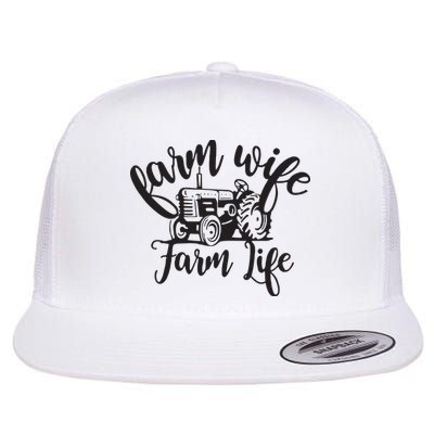Farm Wife Farm Life Farmer Wife Flatbill Hat