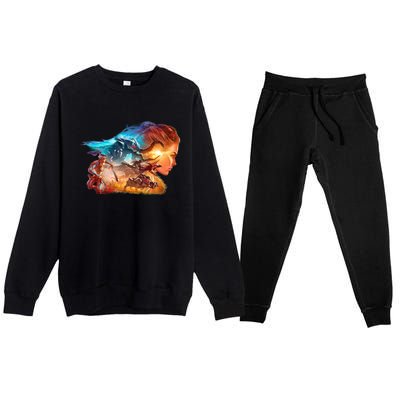 Forbidden West Premium Crewneck Sweatsuit Set