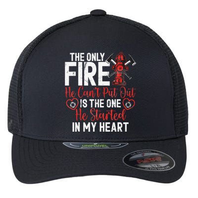 Firefighter Wife Fire Wife Flexfit Unipanel Trucker Cap