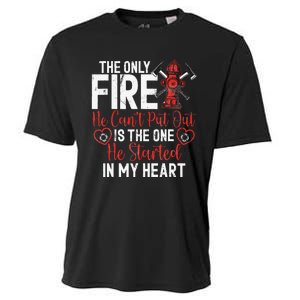 Firefighter Wife Fire Wife Cooling Performance Crew T-Shirt