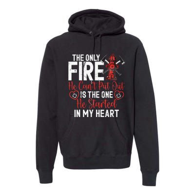 Firefighter Wife Fire Wife Premium Hoodie