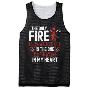 Firefighter Wife Fire Wife Mesh Reversible Basketball Jersey Tank