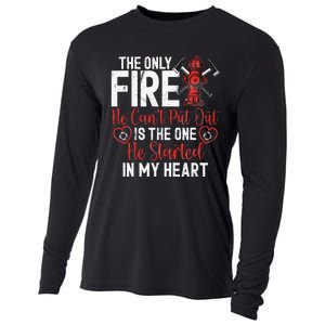 Firefighter Wife Fire Wife Cooling Performance Long Sleeve Crew