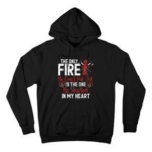 Firefighter Wife Fire Wife Tall Hoodie