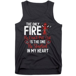 Firefighter Wife Fire Wife Tank Top