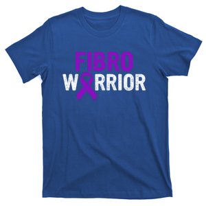 Fibro Warrior Fibromyalgia Awareness Costume Ribbon Funny Gift Great Gift T-Shirt