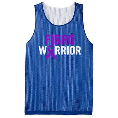 Fibro Warrior Fibromyalgia Awareness Costume Ribbon Funny Gift Great Gift Mesh Reversible Basketball Jersey Tank