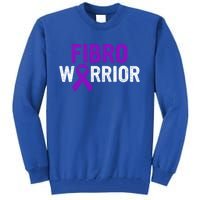 Fibro Warrior Fibromyalgia Awareness Costume Ribbon Funny Gift Great Gift Tall Sweatshirt