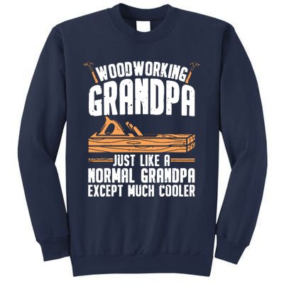 Funny Woodworking For Woodwork Grandpa Dad Men Woodworker Sweatshirt