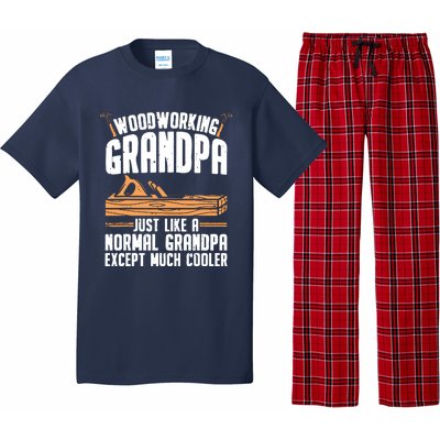 Funny Woodworking For Woodwork Grandpa Dad Men Woodworker Pajama Set