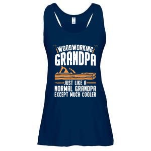 Funny Woodworking For Woodwork Grandpa Dad Men Woodworker Ladies Essential Flowy Tank