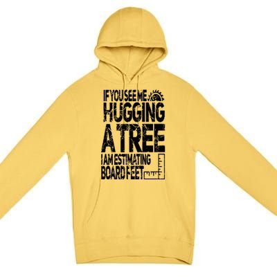 Funny Woodworking For Woodworkers Premium Pullover Hoodie