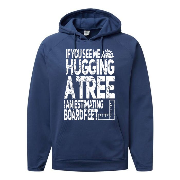 Funny Woodworking For Woodworkers Performance Fleece Hoodie