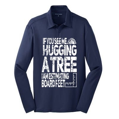 Funny Woodworking For Woodworkers Silk Touch Performance Long Sleeve Polo