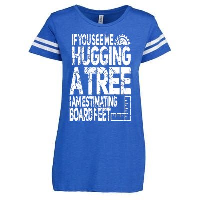 Funny Woodworking For Woodworkers Enza Ladies Jersey Football T-Shirt