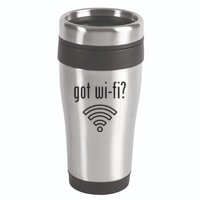 Funny Wifi For Internet Wifi Fan Got Wifi 16oz Travel Tumbler