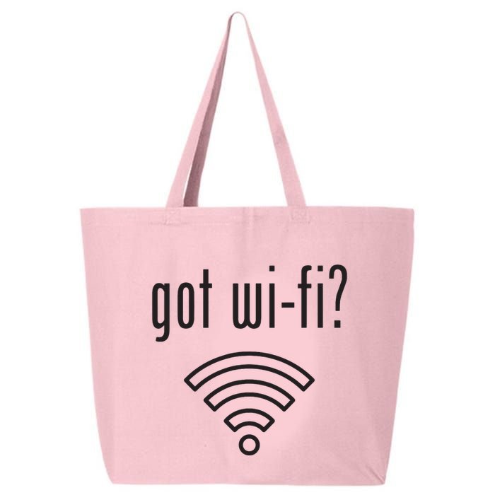 Funny Wifi For Internet Wifi Fan Got Wifi 25L Jumbo Tote